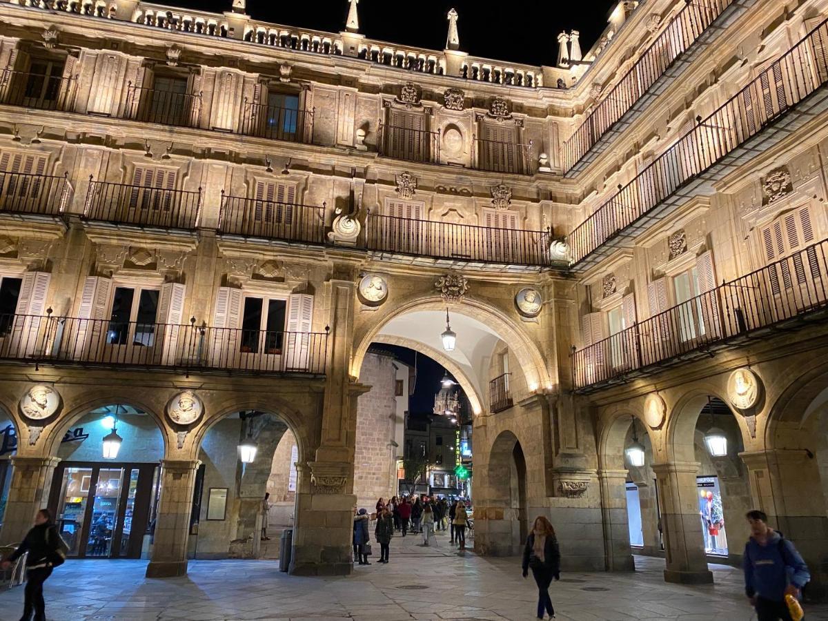 Apartamento Plaza Mayor Salamanca Con 2 Balcones A La Misma Plaza Mayor Eksteriør billede