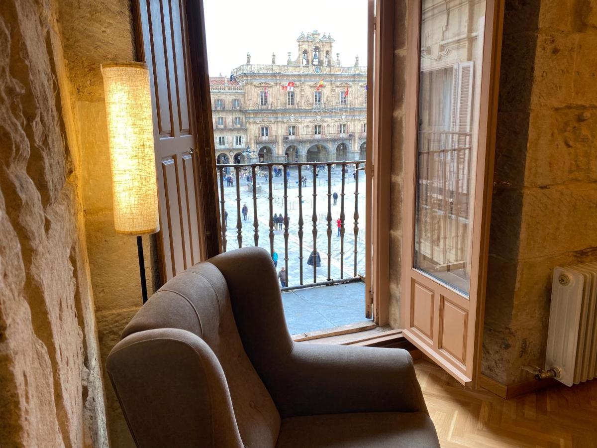 Apartamento Plaza Mayor Salamanca Con 2 Balcones A La Misma Plaza Mayor Eksteriør billede