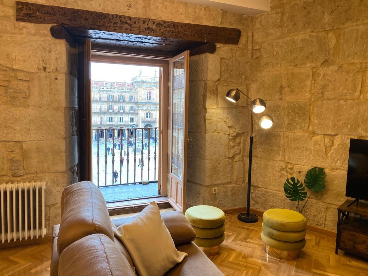 Apartamento Plaza Mayor Salamanca Con 2 Balcones A La Misma Plaza Mayor Eksteriør billede