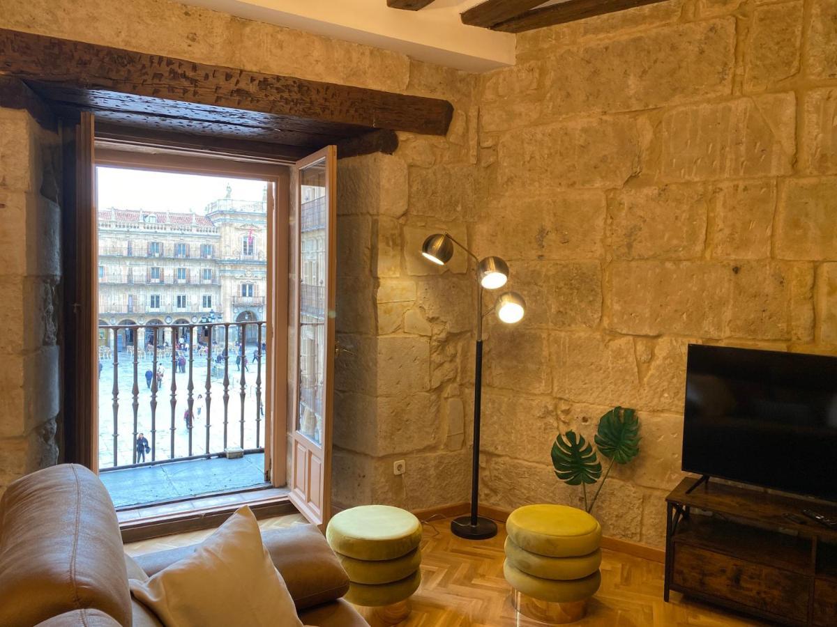Apartamento Plaza Mayor Salamanca Con 2 Balcones A La Misma Plaza Mayor Eksteriør billede